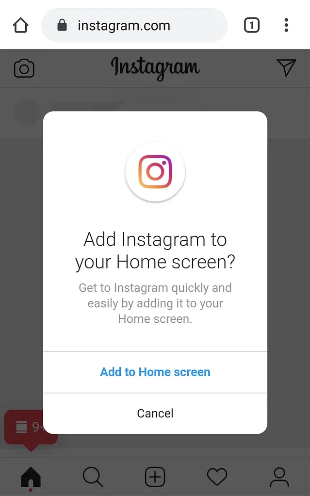 Instagram PWA